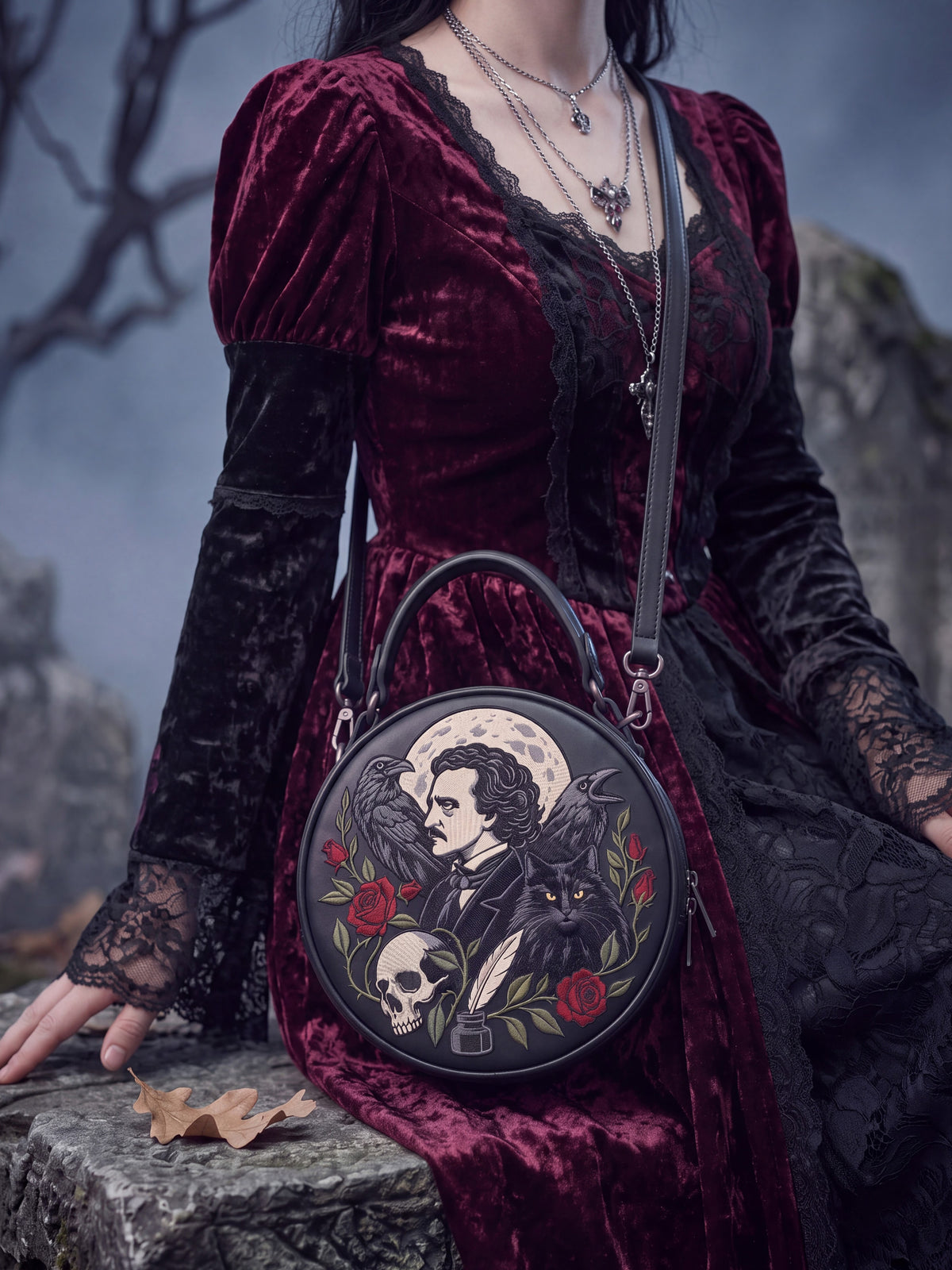 "A Midnight Dreary" Lunar Bag