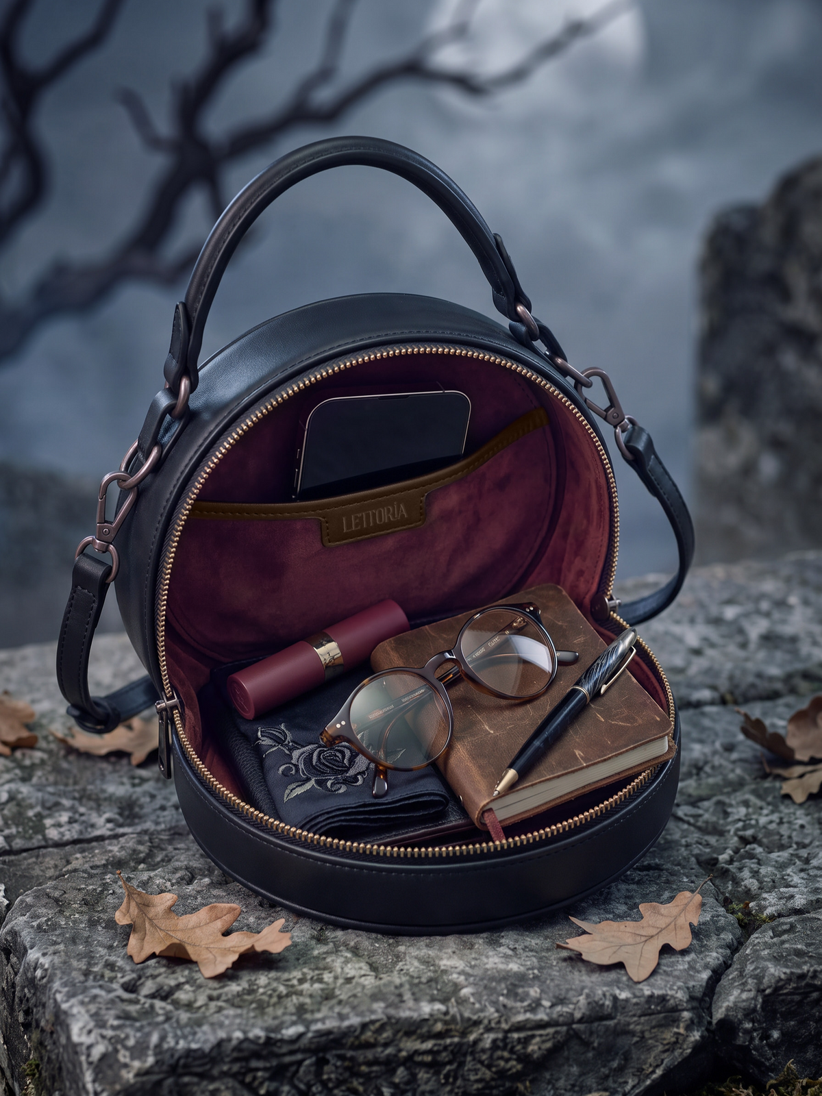 "A Midnight Dreary" Lunar Bag