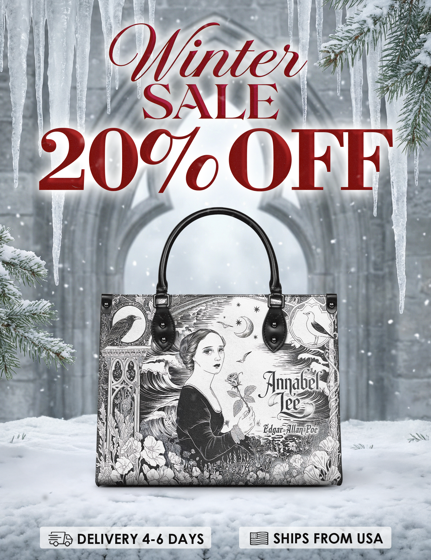"Annabel Lee" Leather Handbag Deal