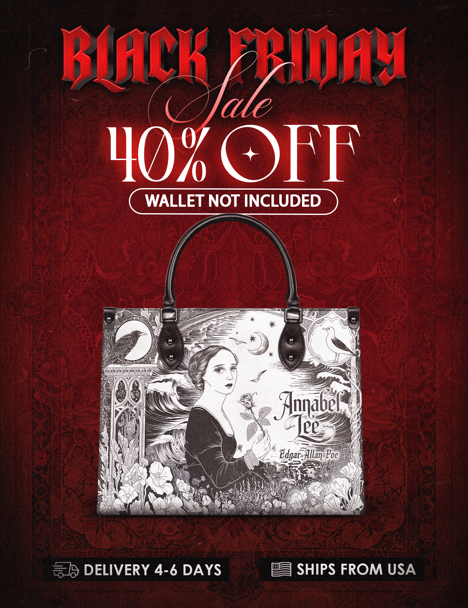"Annabel Lee" Leather Handbag Deal