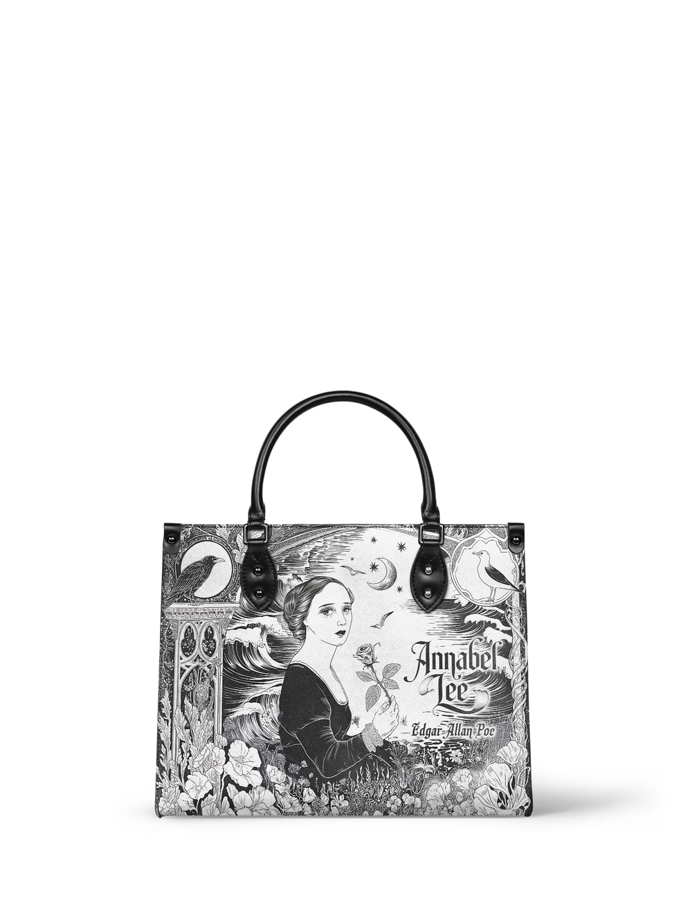 "Annabel Lee" - Brown Interior - Leather Handbag