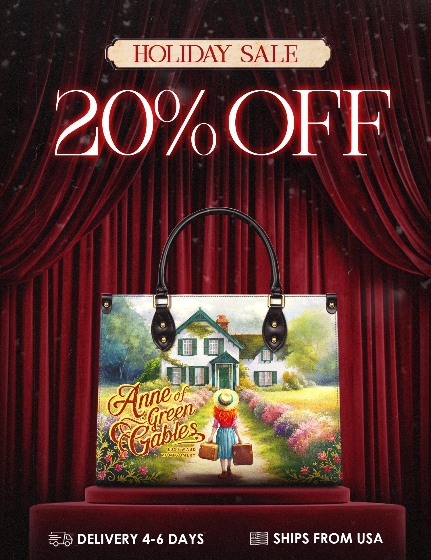 "Anne Of Green Gables" Leather Handbag Deal