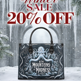 "At The Mountains Of Madness" Leather Handbag Deal
