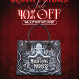 "At The Mountains Of Madness" Leather Handbag Deal
