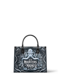 "At The Mountains Of Madness" - Black Interior - Leather Handbag - Special Deal