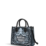 "At The Mountains Of Madness" - Black Interior - Leather Handbag