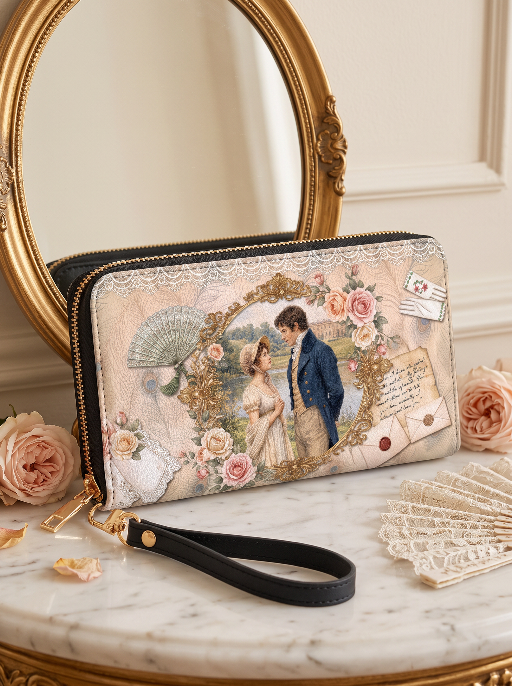"Austen's Quill" Wallet