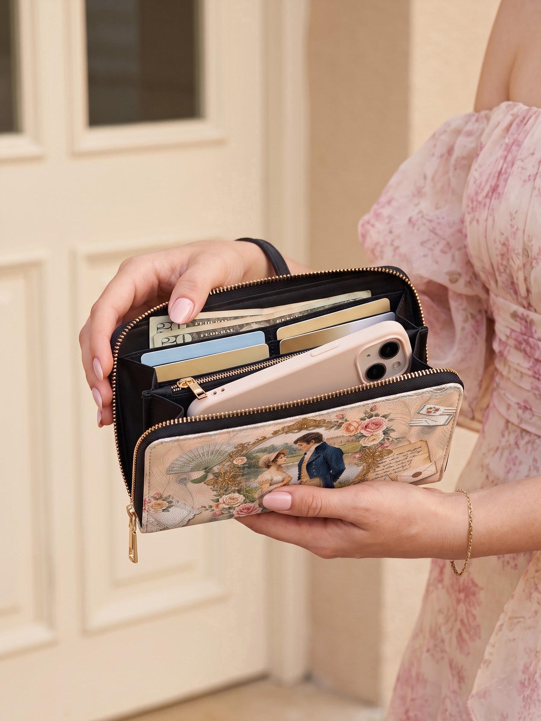 "Austen's Quill" Wallet