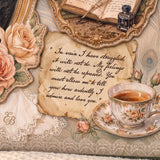 “Austen's Quill” Applique Leather Handbag Pre-order