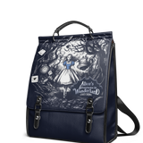"Down the Rabbit Hole" Leather Backpack
