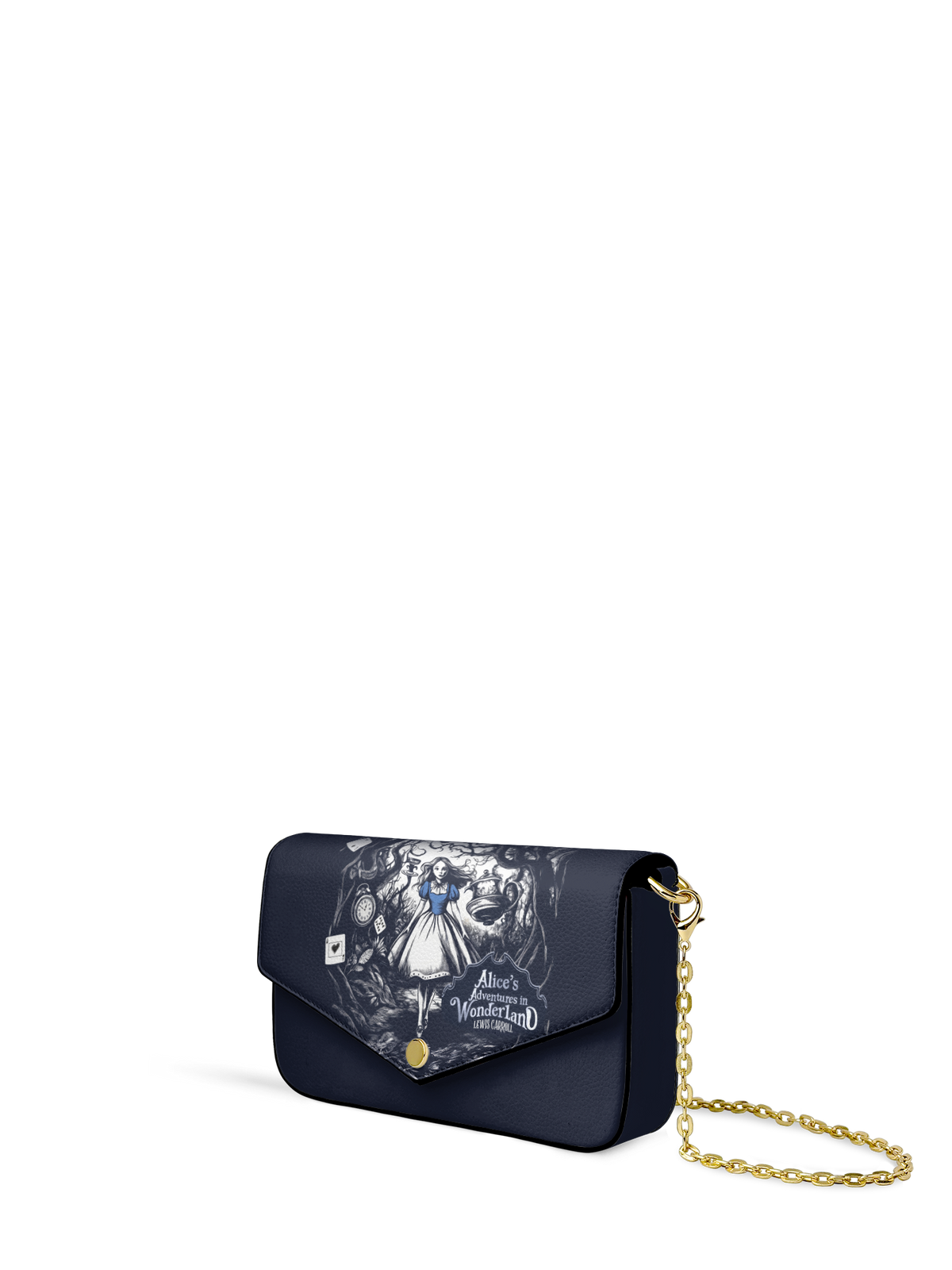 "Down The Rabbit Hole" Envelope Chain Crossbody Bag - EVERMORE DEAL