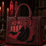 “Carfax Abbey” Applique Leather Handbag Pre-order