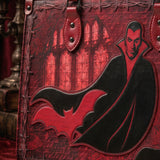 “Carfax Abbey” Applique Leather Handbag Pre-order