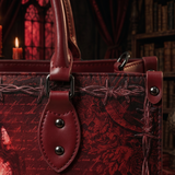 “Carfax Abbey” Applique Leather Handbag Pre-order