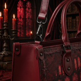 “Carfax Abbey” Applique Leather Handbag Pre-order