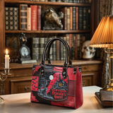 "Dracula's Guest" - Black Interior - Small Leather Handbag - CLEAROUT