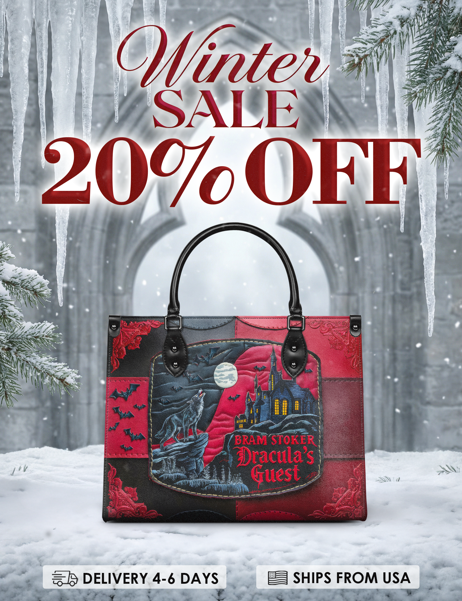 "Dracula's Guest" Leather Handbag Deal