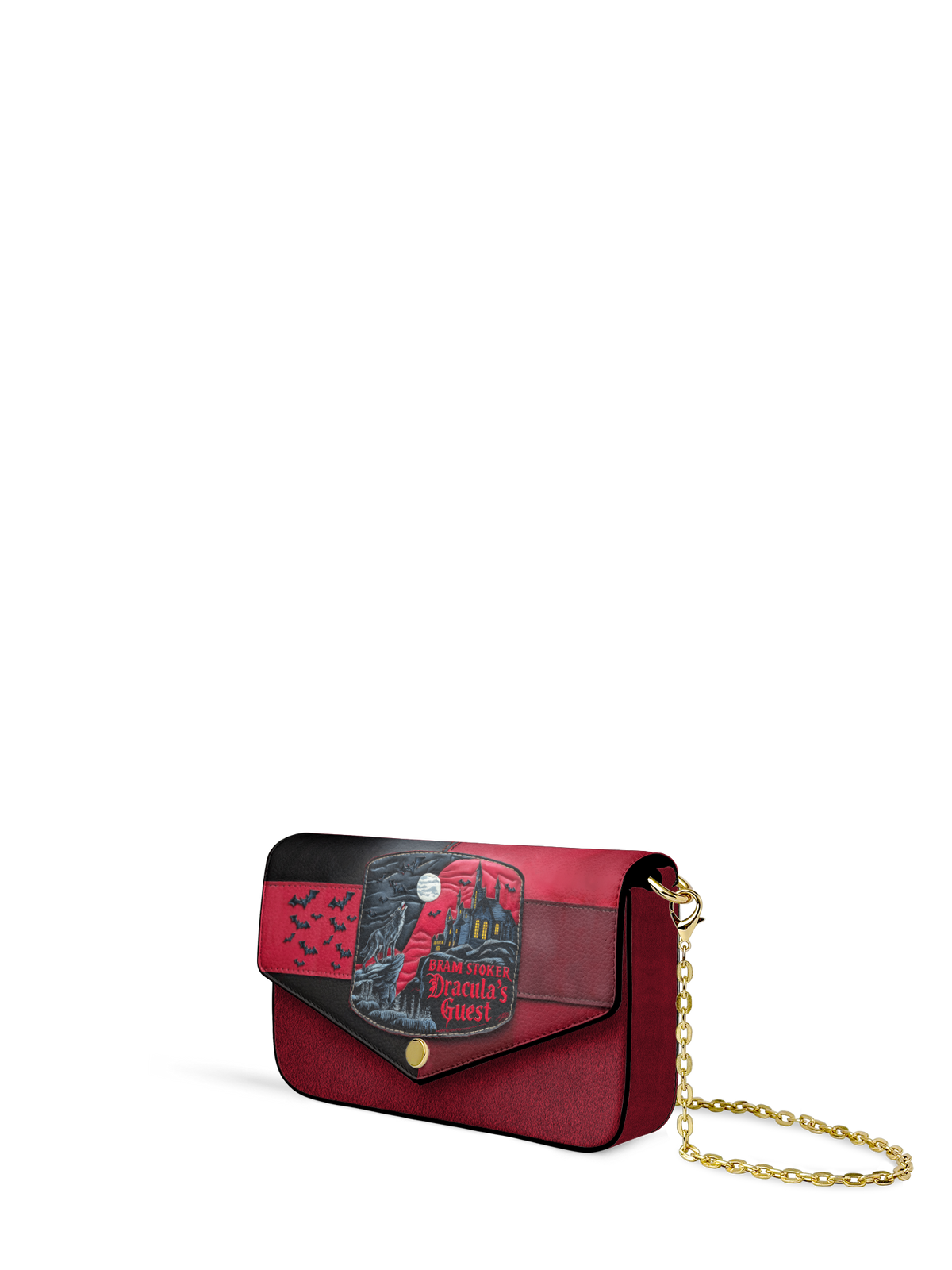 "Dracula's Guest" Envelope Chain Crossbody Bag - FALL DEAL