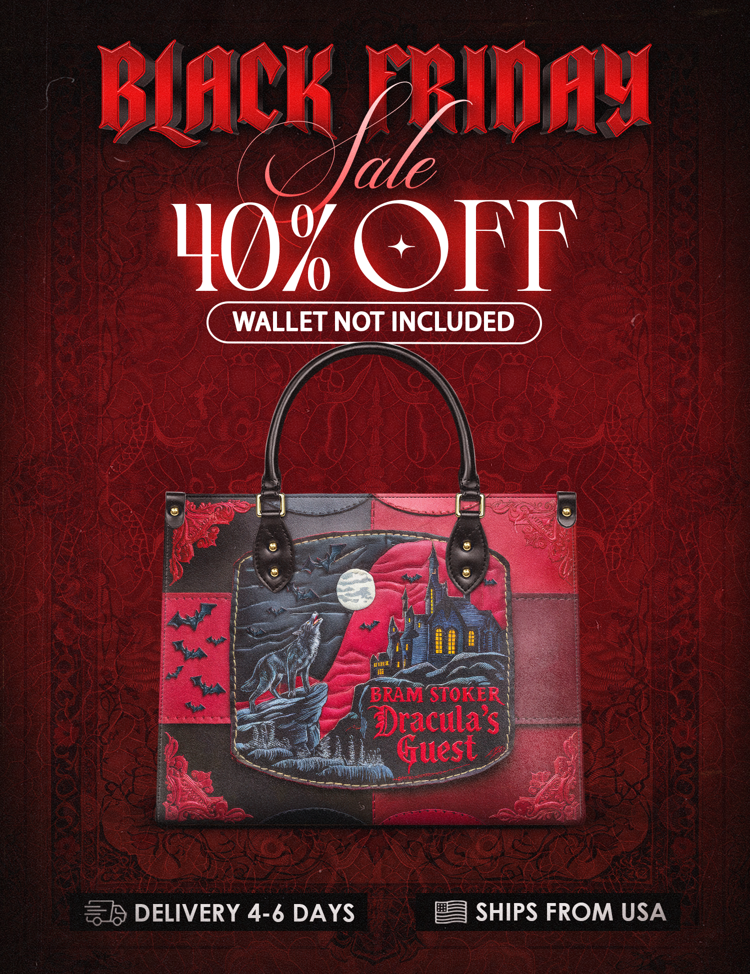 "Dracula's Guest" Leather Handbag Deal
