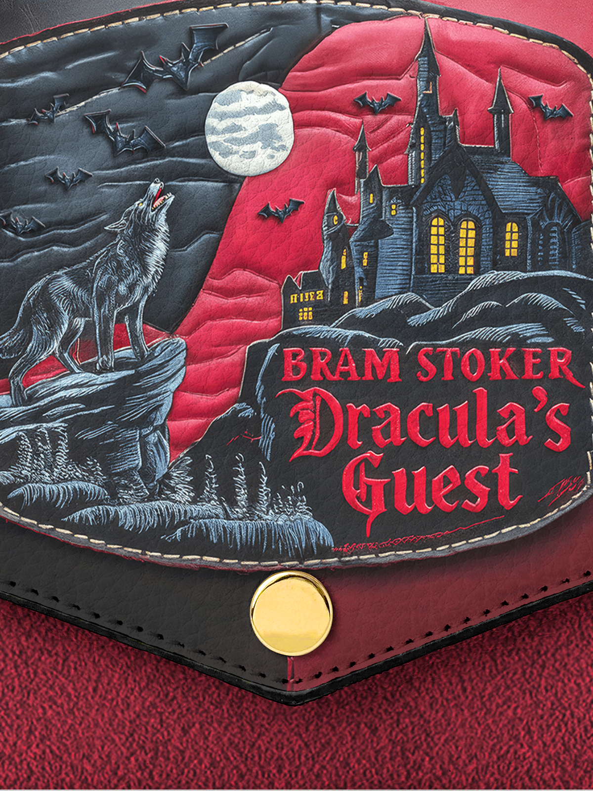 "Dracula's Guest" Envelope Chain Crossbody Bag - FALL DEAL