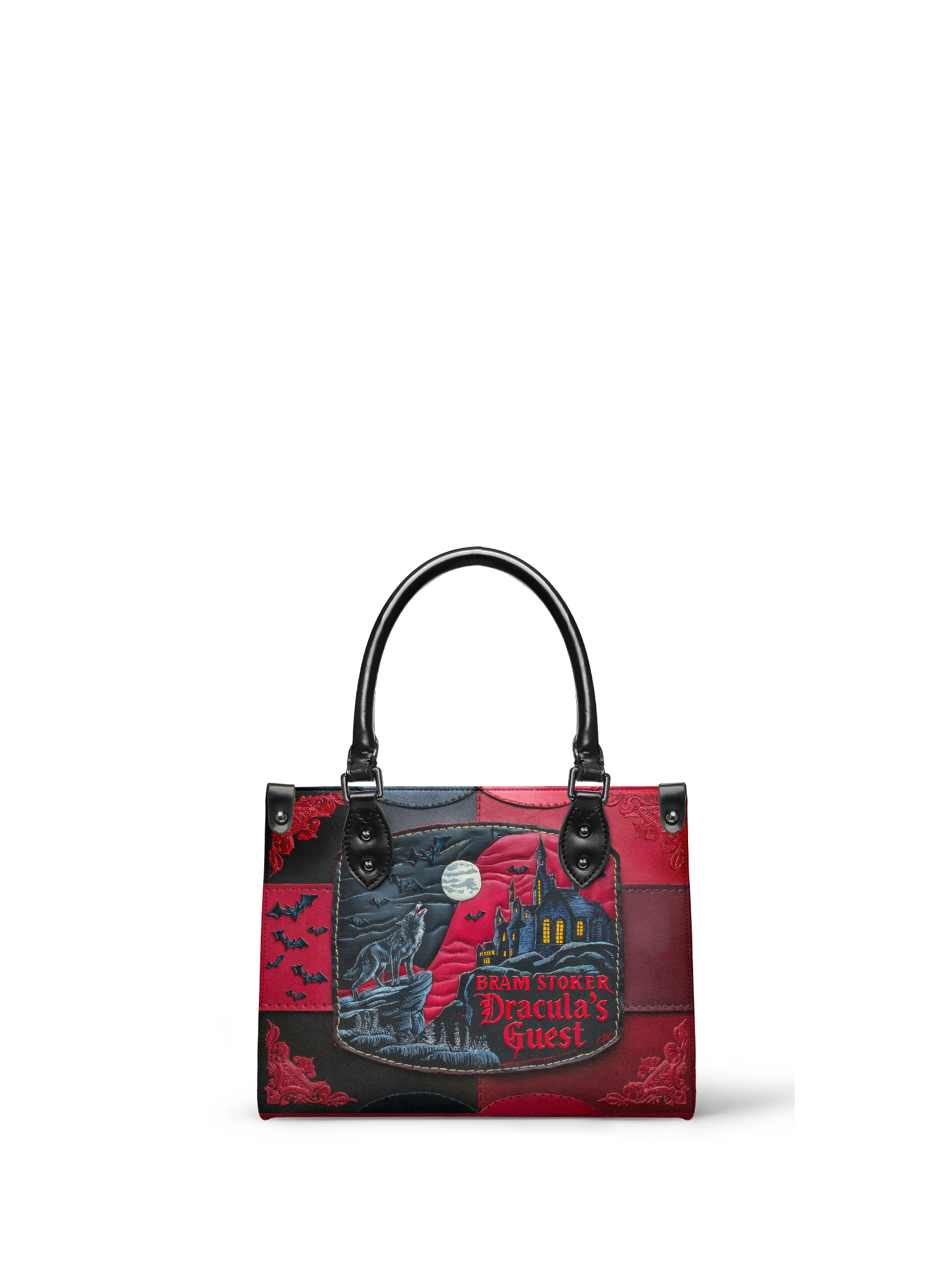 "Dracula's Guest" - Black Interior - Small Leather Handbag