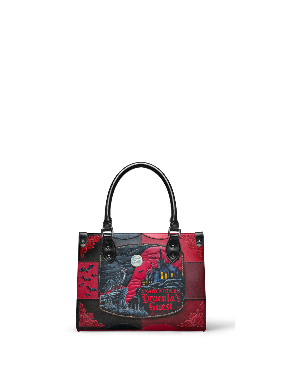 "Dracula's Guest" - Black Interior - Small Leather Handbag