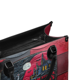 "Dracula's Guest" - Black Interior - Leather Handbag