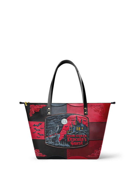 "Dracula's Guest" Leather Tote Bag