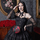 "Dracula's Guest" Circle Crossbody Bag