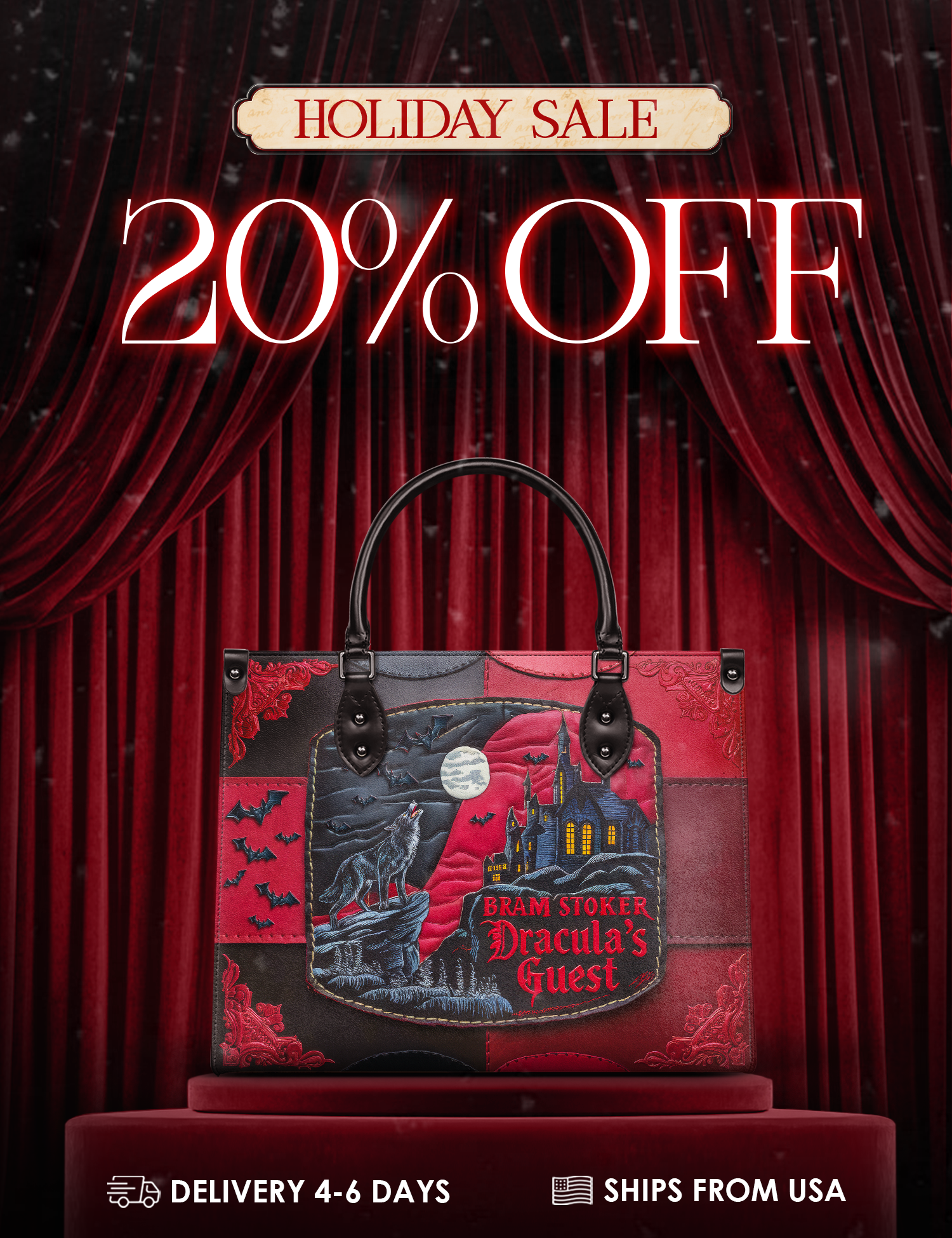 "Dracula's Guest" Leather Handbag Deal