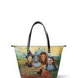 "Emerald City Dream" Leather Tote Bag