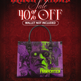 "Frankenstein" Lablight Violet Leather Handbag Deal