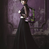 "Frankenstein" Lablight Violet Leather Backpack