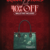 "Frankenstein" Mortuary Moss Small Leather Handbag Deal