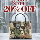 "Frankenstein" Old Parchment Leather Handbag Deal
