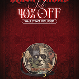 "Frankenstein" Old Parchment Circle Crossbody Bag Deal