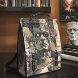 "Frankenstein" Old Parchment Leather Backpack