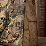 “The Modern Prometheus” Applique Leather Handbag Pre-order
