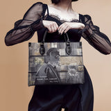"Frankenstein" Ashes of Hope - Black Interior - Leather Handbag Matching Set - CLEAROUT