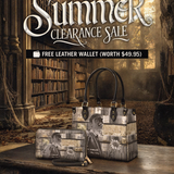 "Frankenstein" Ashes of Hope Small Leather Handbag Deal