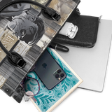 "Frankenstein" Ashes of Hope - Black Interior - Leather Handbag Matching Set - CLEAROUT