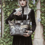 "Frankenstein" Ashes of Hope Leather Tote Bag