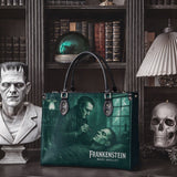 "Frankenstein" Mortuary Moss - Black Interior - Leather Handbag - CLEAROUT