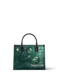 "Frankenstein" Mortuary Moss - Brown Interior - Leather Handbag