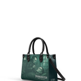 "Frankenstein" Mortuary Moss - Black Interior - Small Leather Handbag Special Deal