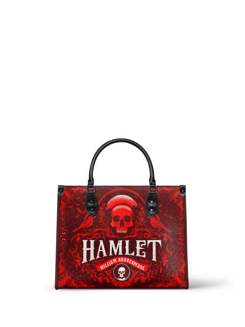 "Hamlet" The Red Room - Black Interior - Leather Handbag - NEW WORKSHOP SALE