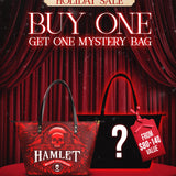 "Hamlet" The Red Room Leather Tote Bag Deal