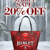 "Hamlet" The Red Room Leather Tote Bag Deal