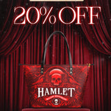 "Hamlet" The Red Room Leather Tote Bag Deal