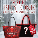 "Hamlet" The Red Room Leather Tote Bag Deal